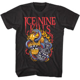 Ice Nine Kills - Snake Skulls - Black t-shirt