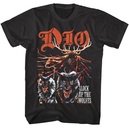 Dio - Lock Up The Wolves - Black t-shirt