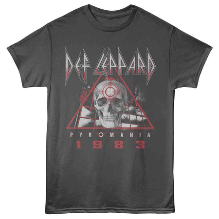 Def Leppard - Pyro Skull - Smoke t-shirt