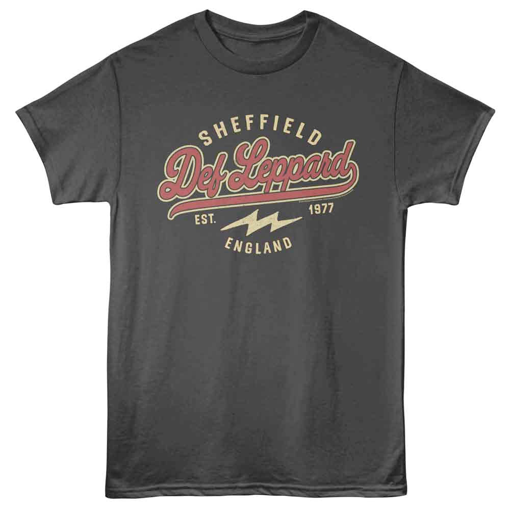 Def Leppard - Sheffield England - Smoke t-shirt
