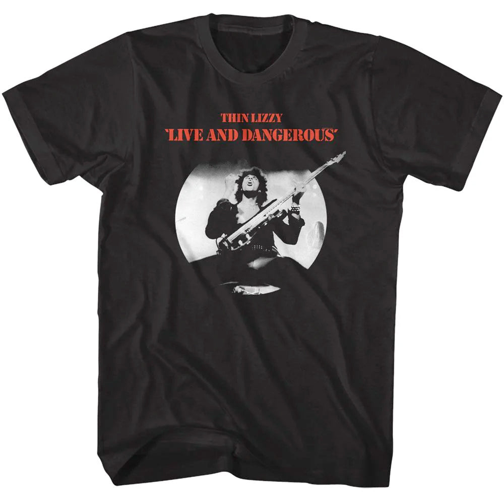 Thin Lizzy - Live & Dangerous - Black t-shirt