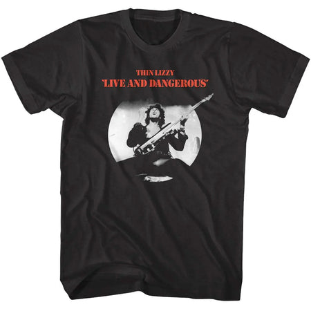 Thin Lizzy - Live & Dangerous - Black t-shirt
