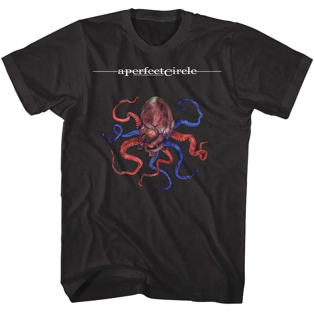 A Perfect Circle - Octoheart  - Black t-shirt