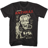Anthrax - Live At Ritz  - Black t-shirt