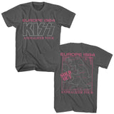 Kiss - Europe 1984 - Smoke t-shirt