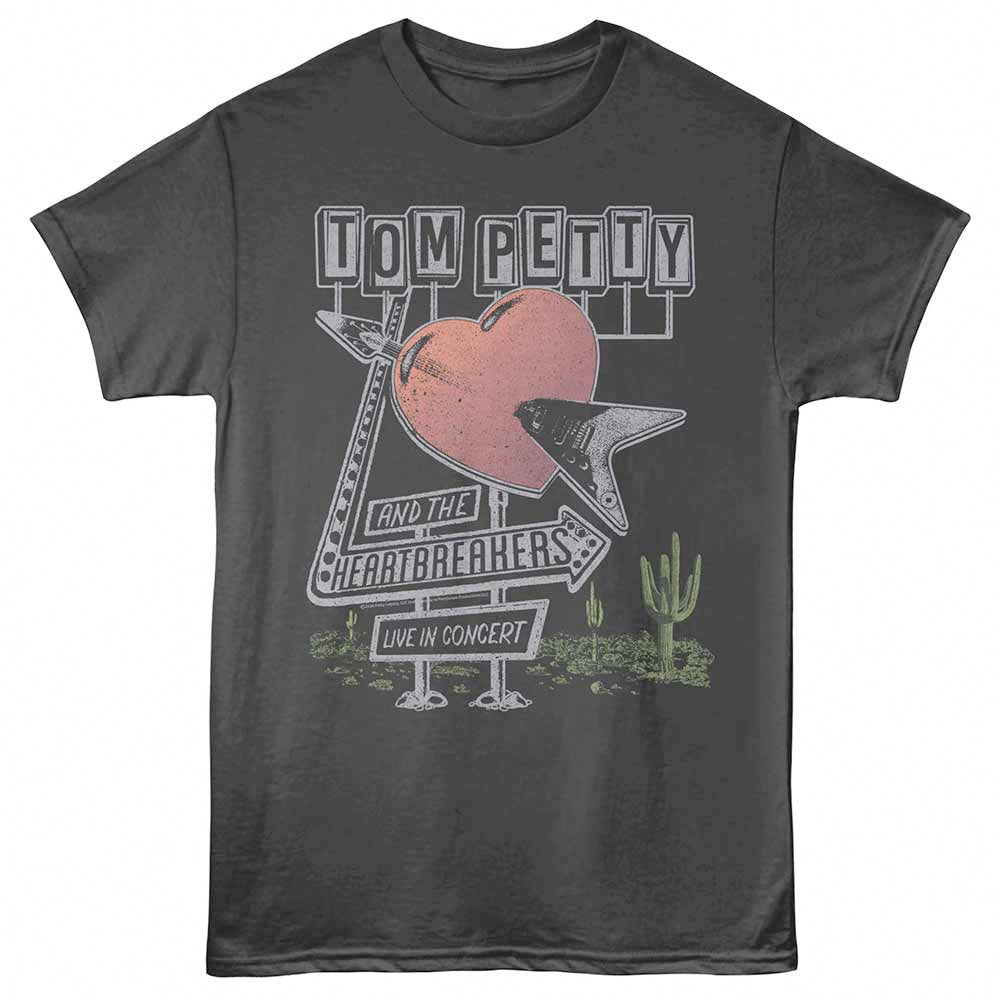 Tom Petty - Roadside Sign - Smoke t-shirt