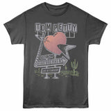 Tom Petty - Roadside Sign - Smoke t-shirt