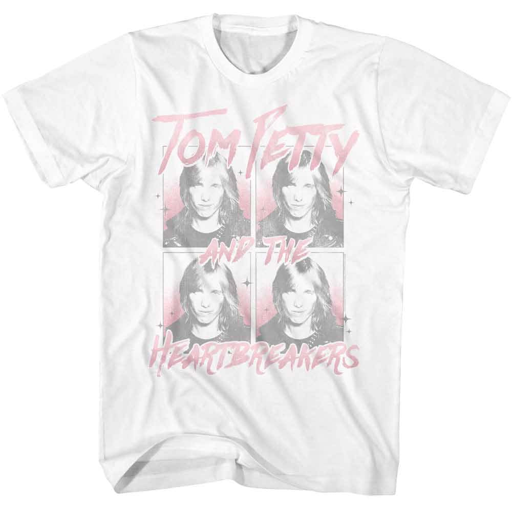 Tom Petty - Four Images - White t-shirt