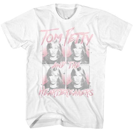 Tom Petty - Four Images - White t-shirt