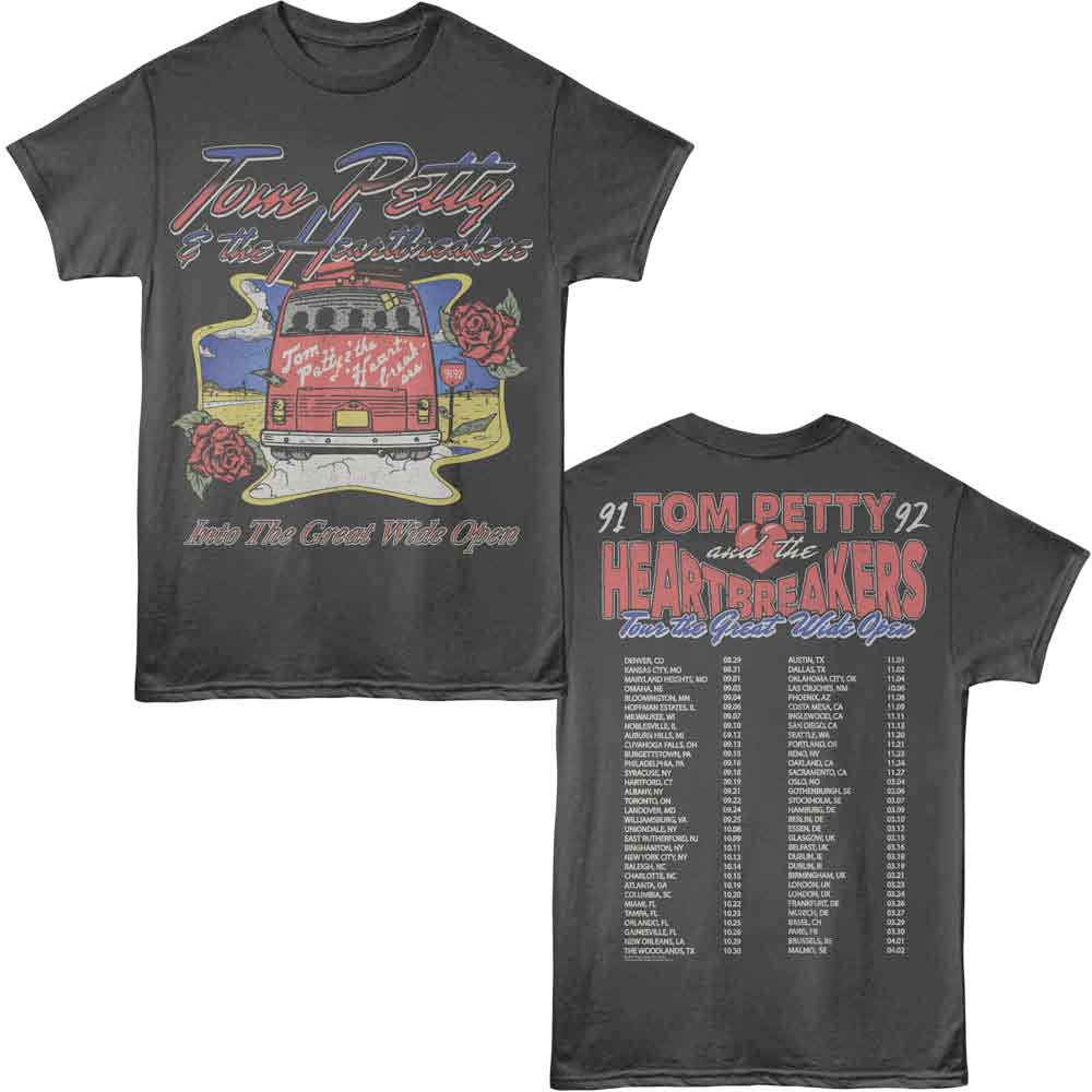 Tom Petty - Wide Open Tour -Smoke t-shirt