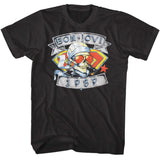 Bon Jovi - 1989 Skull Man - Black t-shirt