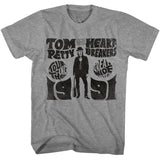 Tom Petty - Touring Great Wide Open 91 - Heather Grey  T-shirt