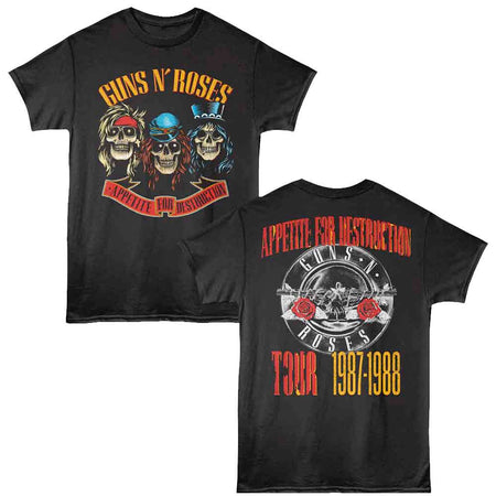 Guns N Roses - AFD Tour - Black t-shirt