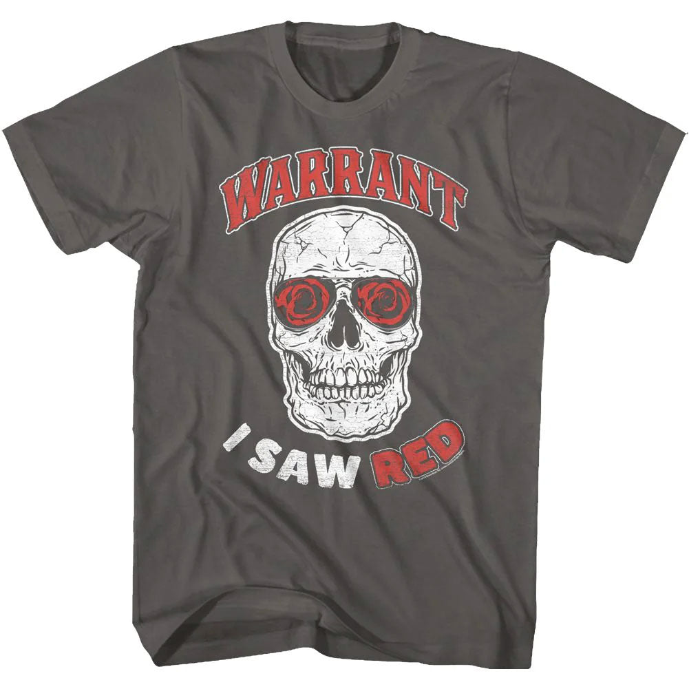 Warrant - i Saw Red - Smoke t-shirt