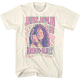 Janis Joplin - Kozmic Blues - Natural  t-shirt