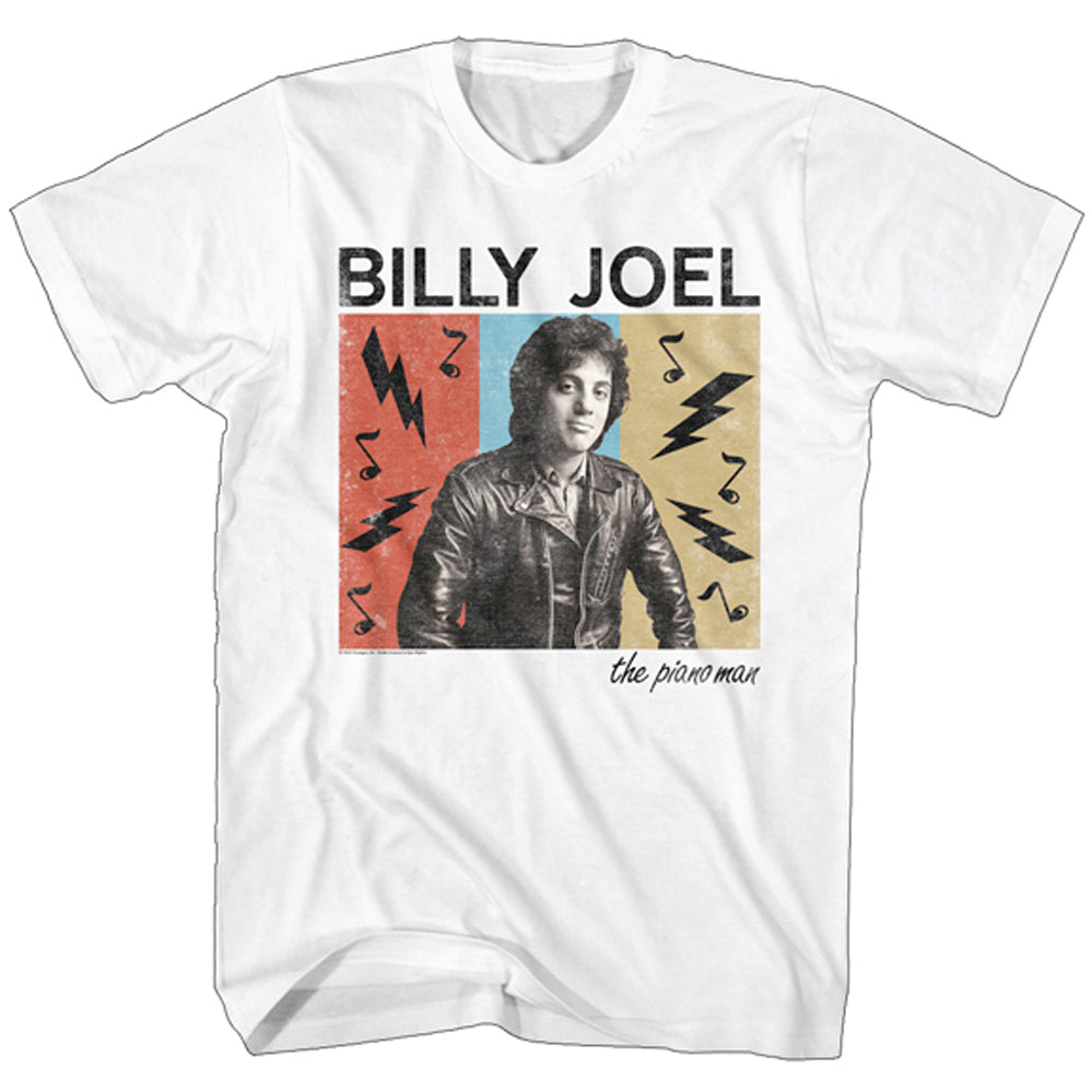 Billy Joel - The Piano Man - White t-shirt
