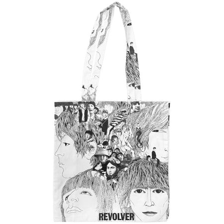 The Beatles - Revolver - White Cotton Tote Bag