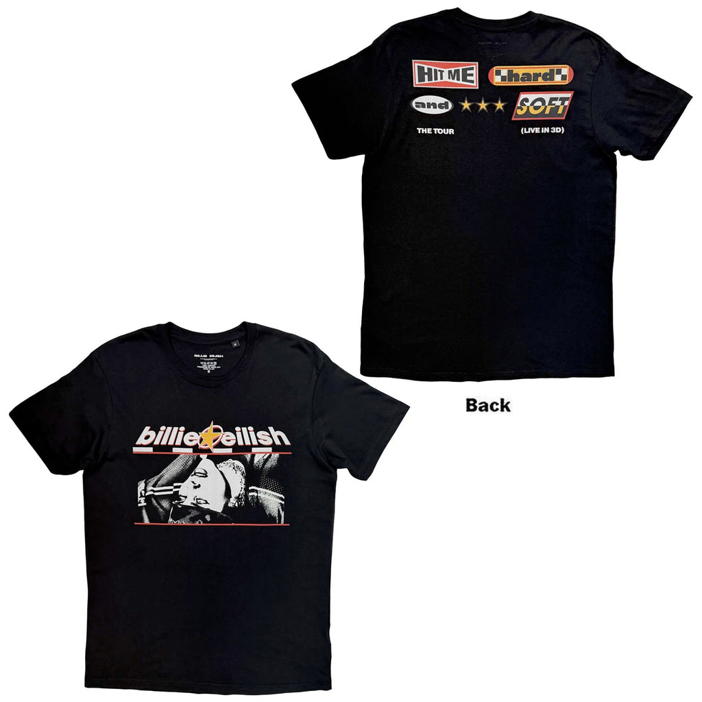 Billie Eilish - Racer Graphic - Black t-shirt