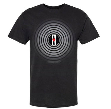 Love And Rockets - Bullseye Logo - Black t-shirt