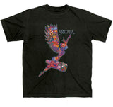 Santana  - Supernatural Angel - Black t-shirt