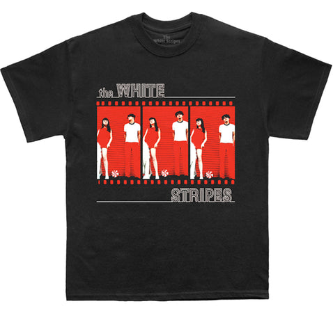 The White Stripes - Film Strip - Black t-shirt