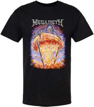 Megadeth - Bomb Splatter - Black  t-shirt