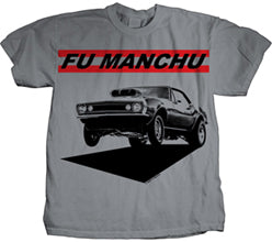 Fu Manchu - Muscle Car - Silver t-shirt