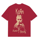 Korn - All Alone I Break - Red t-shirt