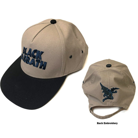 Black Sabbath - Wavy Logo - 2 Tone OSFA Snapback Baseball Cap