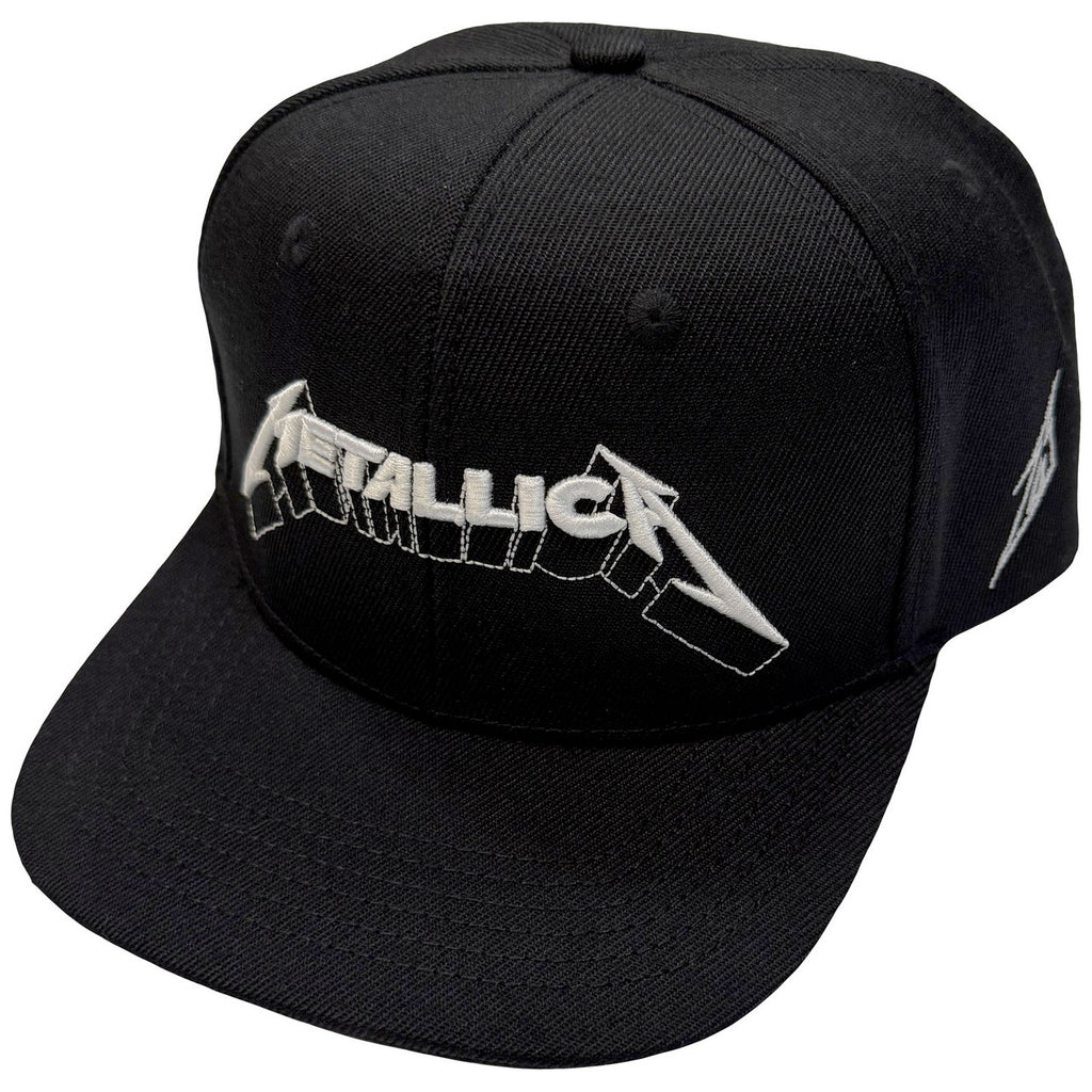 Metallica - 3D & M Logos - Black OSFA Snapback Baseball Cap