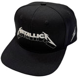 Metallica - 3D & M Logos - Black OSFA Snapback Baseball Cap