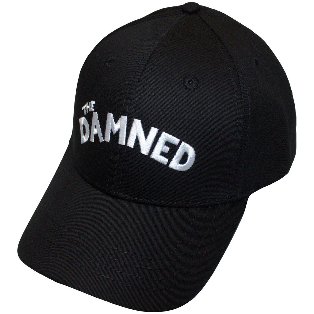The Damned - Arched Logo - Black OSFA  Snapback Baseball  Cap
