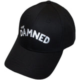 The Damned - Arched Logo - Black OSFA  Snapback Baseball  Cap