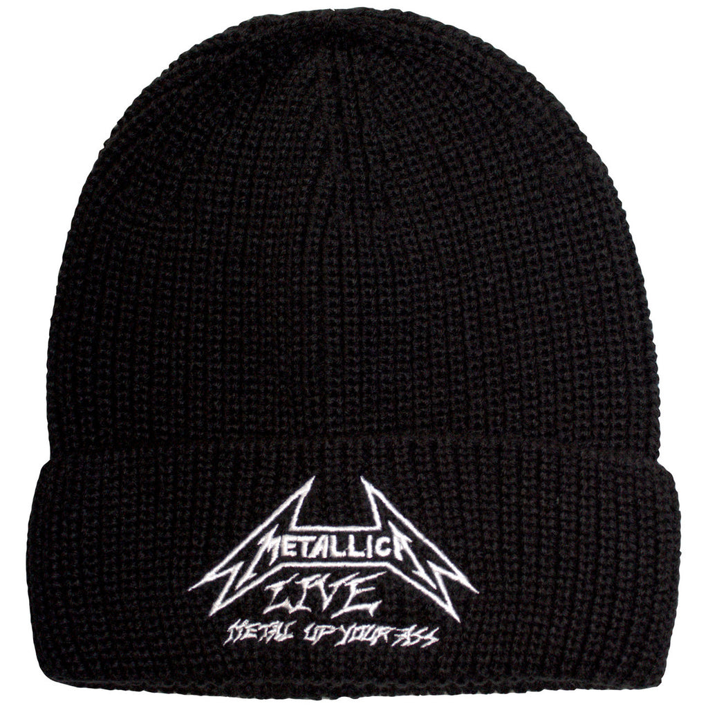 Metallica - Live - Black OSFA Beanie Ski Cap