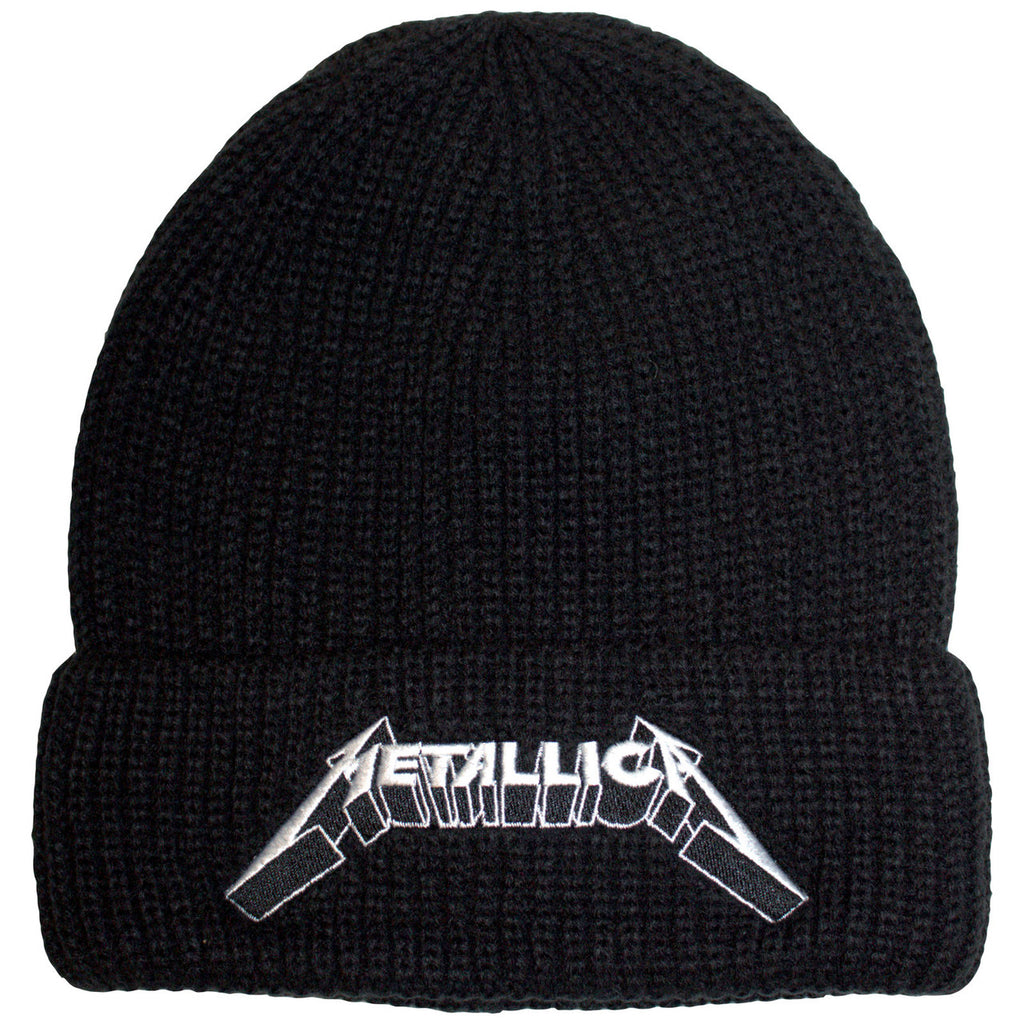 Metallica - 3d Logo - Black OSFA Beanie Ski Cap