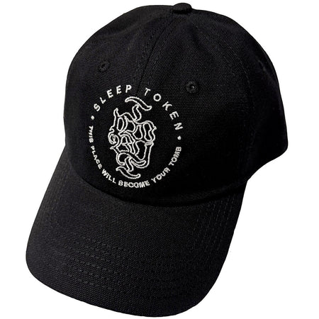 Sleep Token - Tomb -Black  OSFA Snapback Baseball  Cap