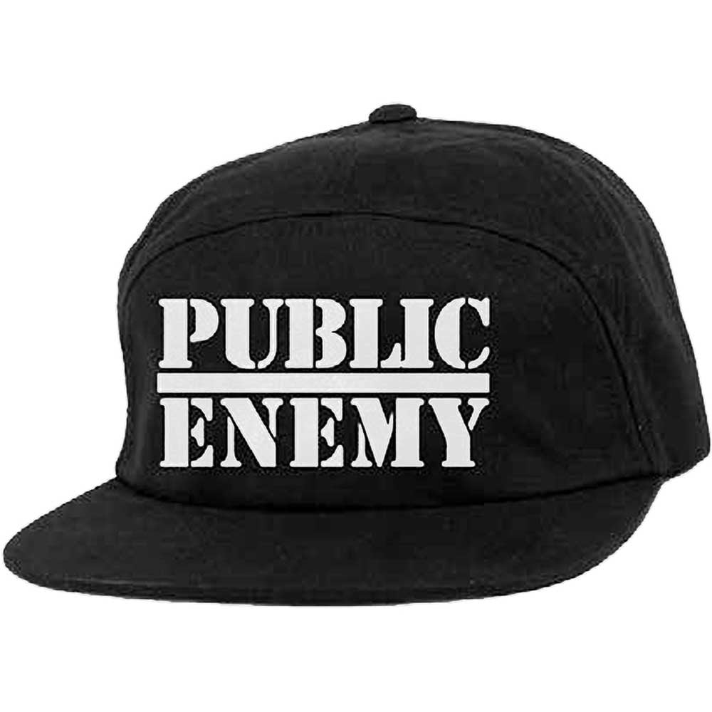 Public Enemy -Embroidered Logo - Snapback OSFA Camper Baseball Cap