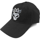 Five Finger Death Punch - Sonic Silver Logo - Black OSFA Baseball Cap