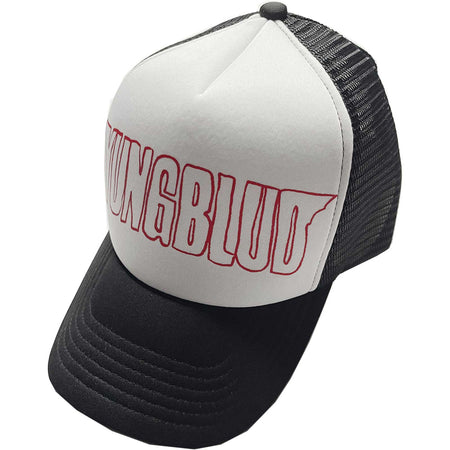 Yungblud - Red Outline Logo - OSFA Mesh Trucker Baseball Cap