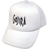 Gojira - Logo - White  OSFA Mesh Back Baseball Cap