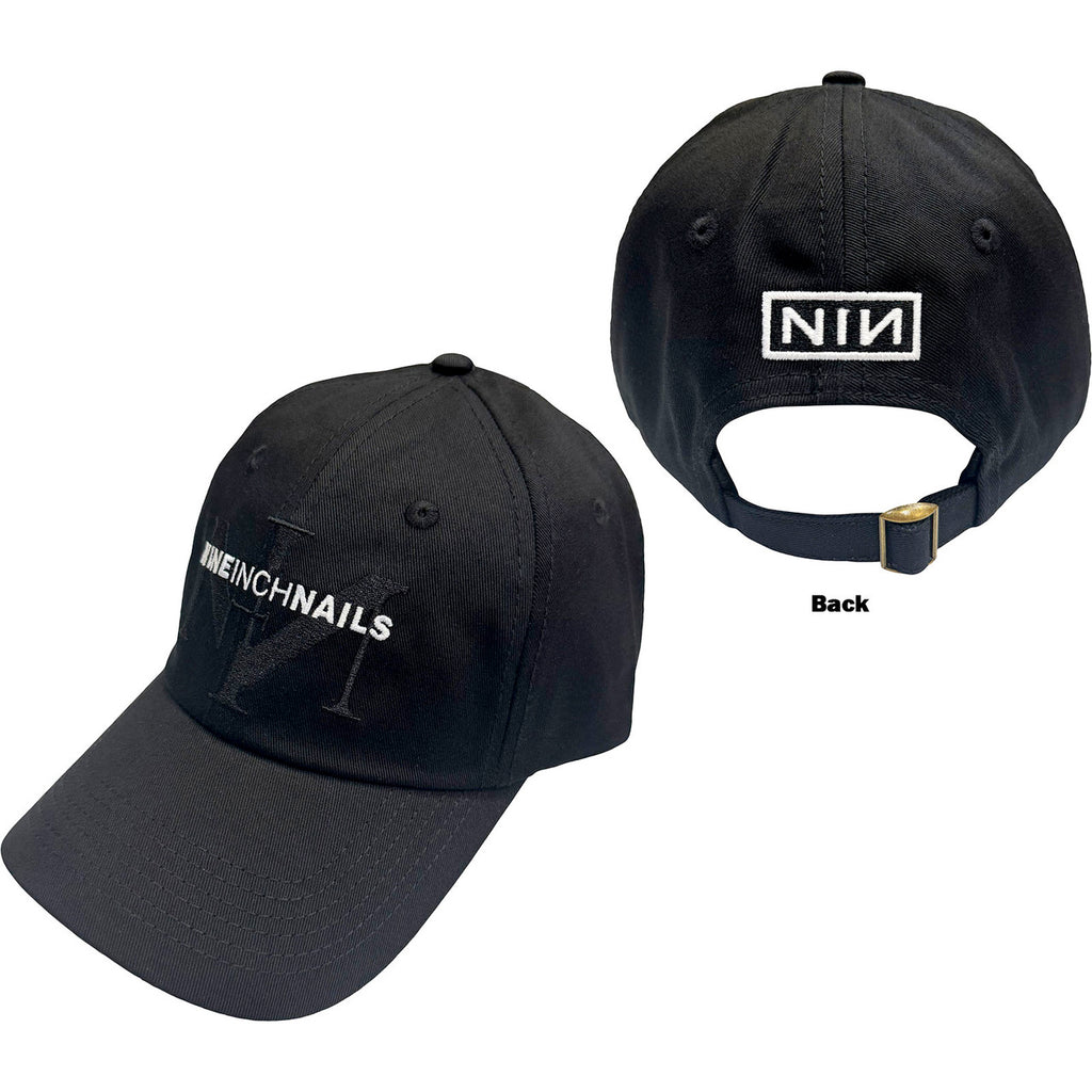 Nine Inch Nails - Sin Logo - OSFA Black Baseball Cap