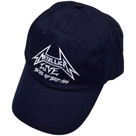 Metallica - Live - Navy Blue OSFA Baseball Cap