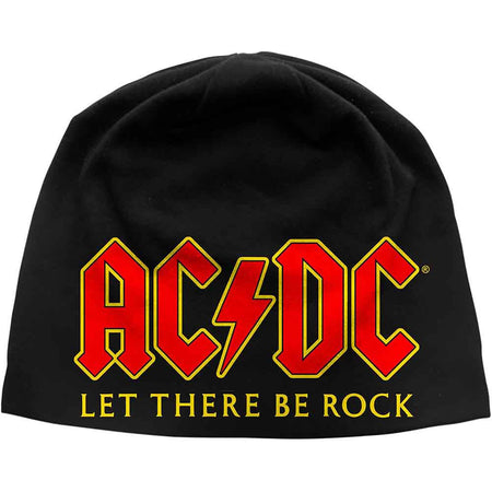 AC/DC - Let There Be Rock- Black Ski Cap Beanie