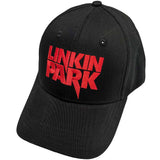 Linkin Park - Red Logo - Black OSFA Snapback Baseball Cap