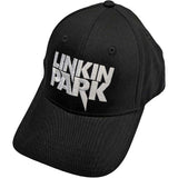 Linkin Park - White Logo - Black OSFA Snapback Baseball Cap