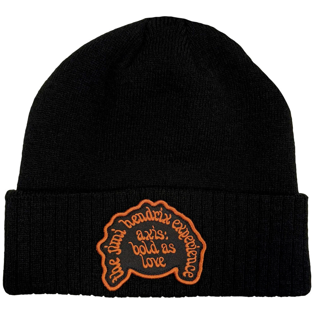 Jimi Hendrix - Axis - Black OSFA Beanie Ski  Cap