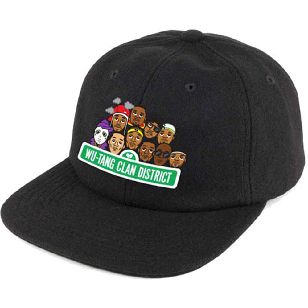 Wu Tang Clan - Sesame Street - Black OSFA Baseball Cap
