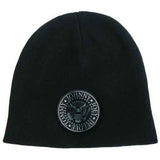 Ramones - Presidential Seal Logo - Black OSFA Beanie Cap