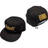 Slipknot - Barcode Backprint -  Black OSFA Snapback Baseball Cap