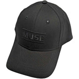 Muse -  Logo - OSFA Black Baseball Cap